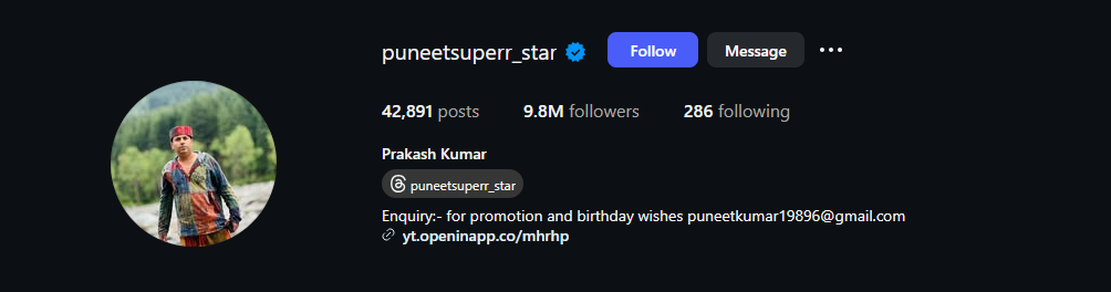 Puneet Superstar